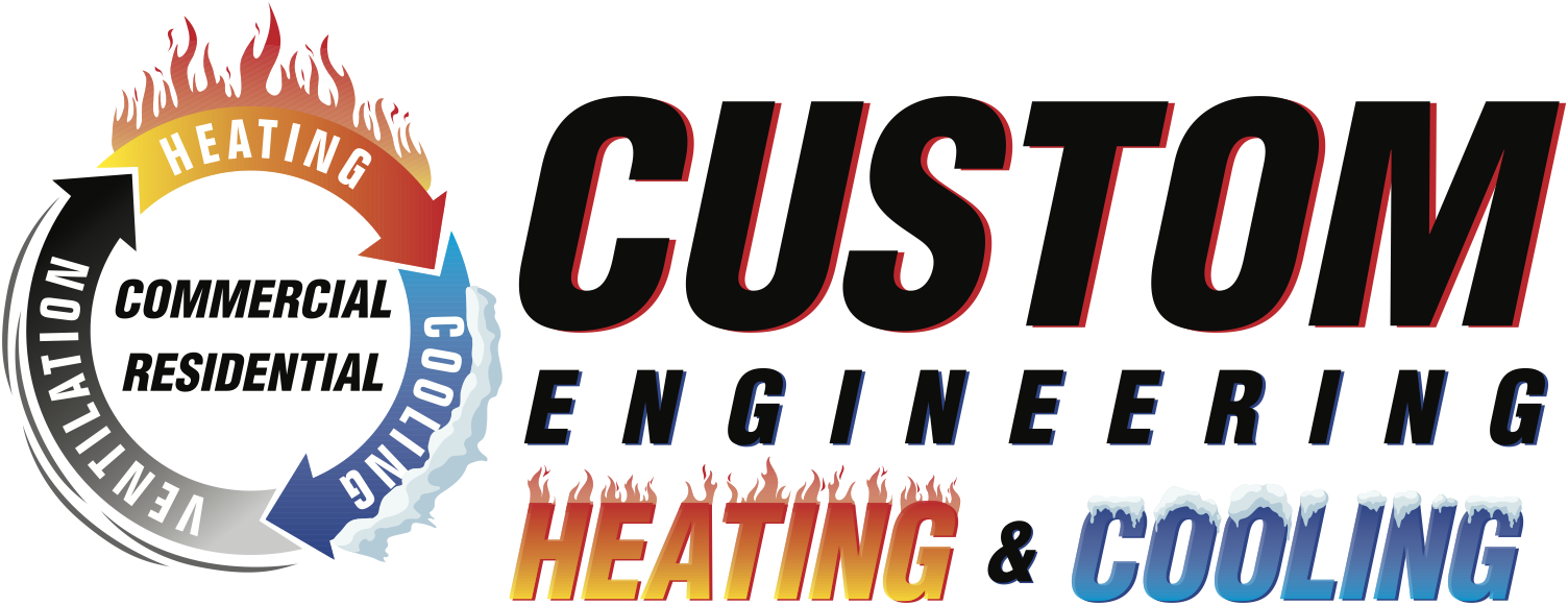 Custom Engineering Heating & Cooling logo