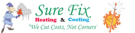  Sure Fix Heating & Cooling logo